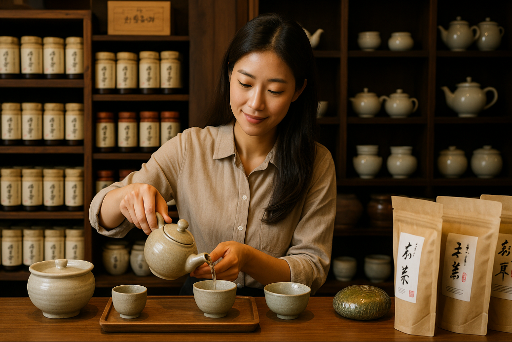 전통차 사업으로 경제적 자유