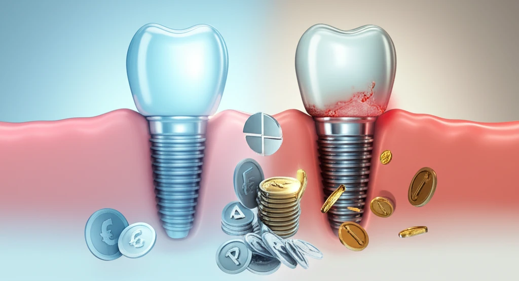 임플란트 평생 유지관리 비용을 폭등시..