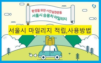 서울시 승용차 마일리지
