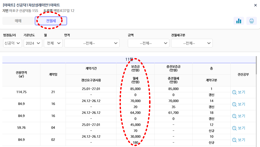 국토부 아파트실거래가 조회 방법