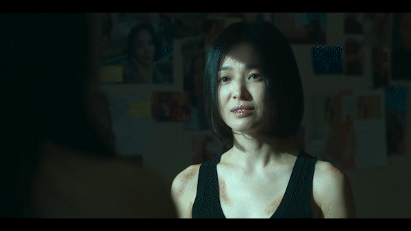 송혜교 불꽃 싸다구, 정신나간 임지연