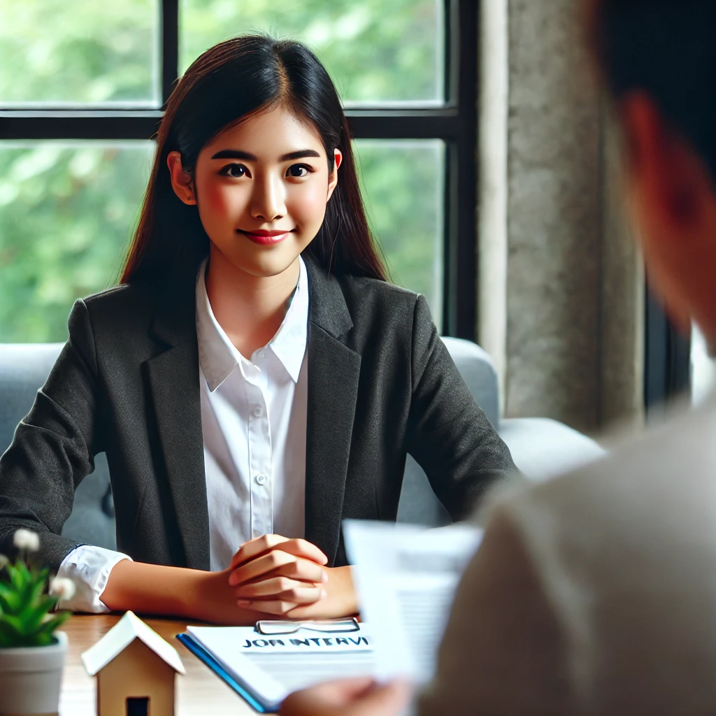 청년 일자리도약 장려금을 통해 채용된 청년과 함께하는 기업의 면접 및 직무 교육 장면