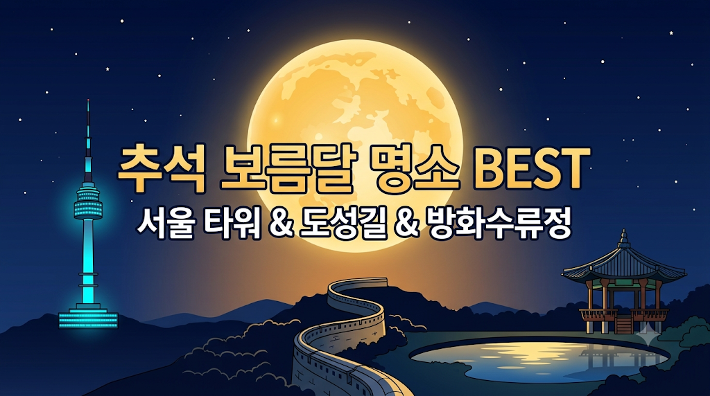 추석 보름달 명소