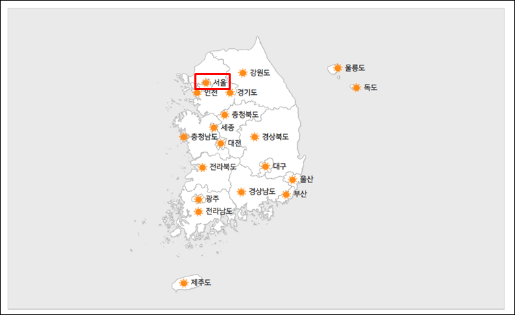 서울해돋이-지도