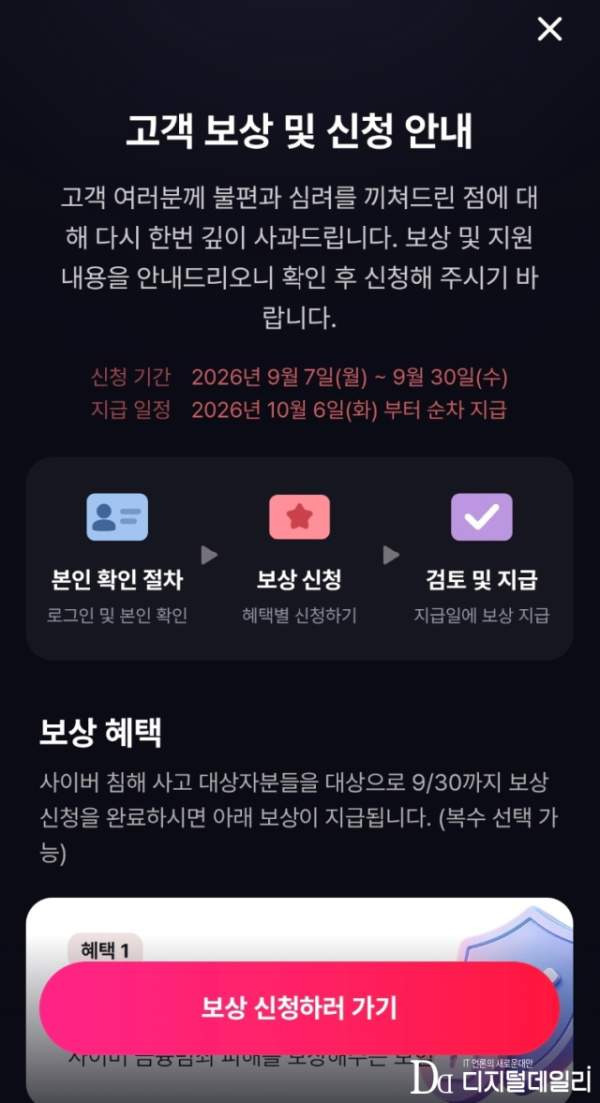 티빙 보상 신청 방법 2026｜50P 사용처&middot;웨이브&middot;CGV&middot;탈퇴회원&middot;9월30일 마감