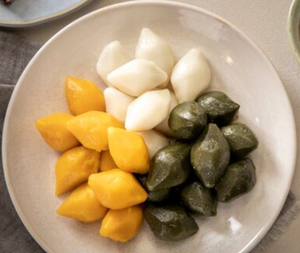 한국의 떡 종류 송편