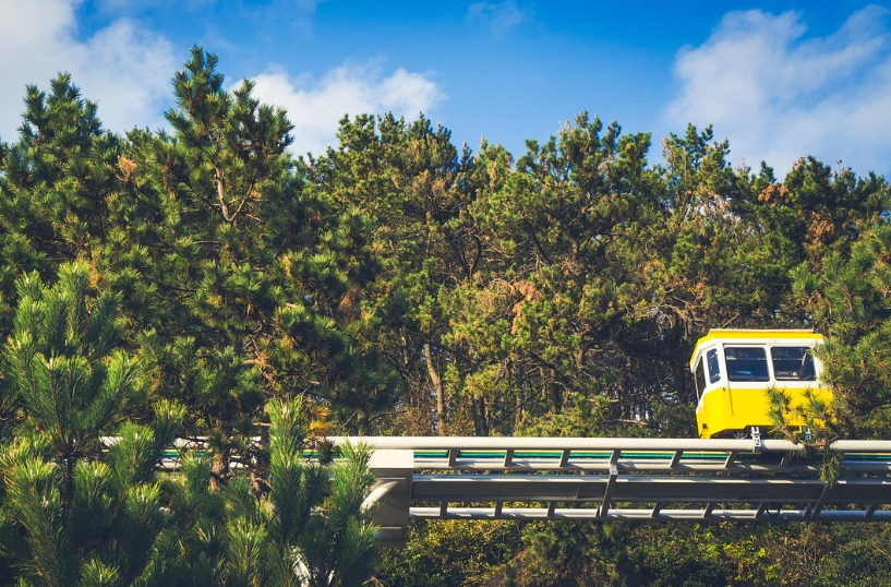 해운대 블루라인파크 스카이캡슐 사진