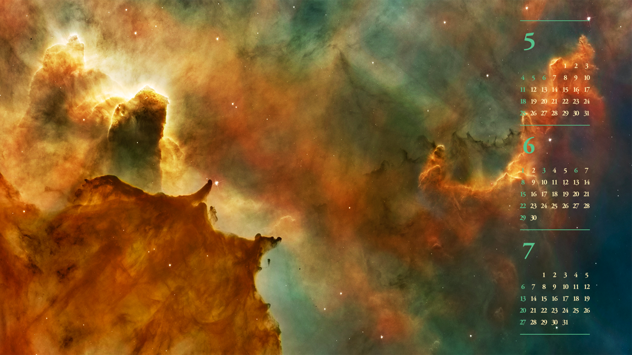 09 성운 B - 2025년6월 노트북배경화면