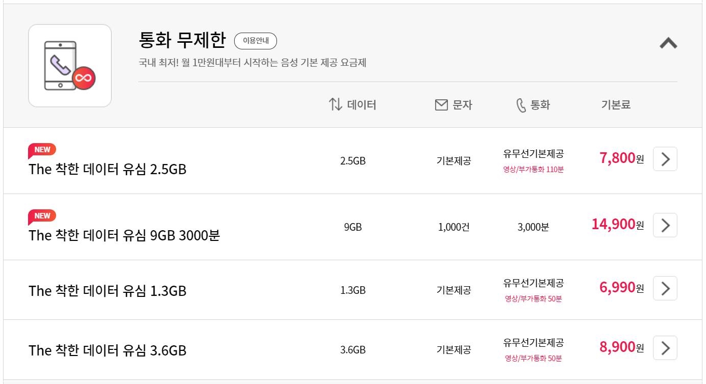 헬로모바일-통화-무제한