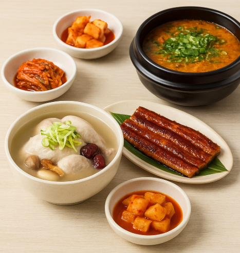 한국 지역별 대표 여름 보양식