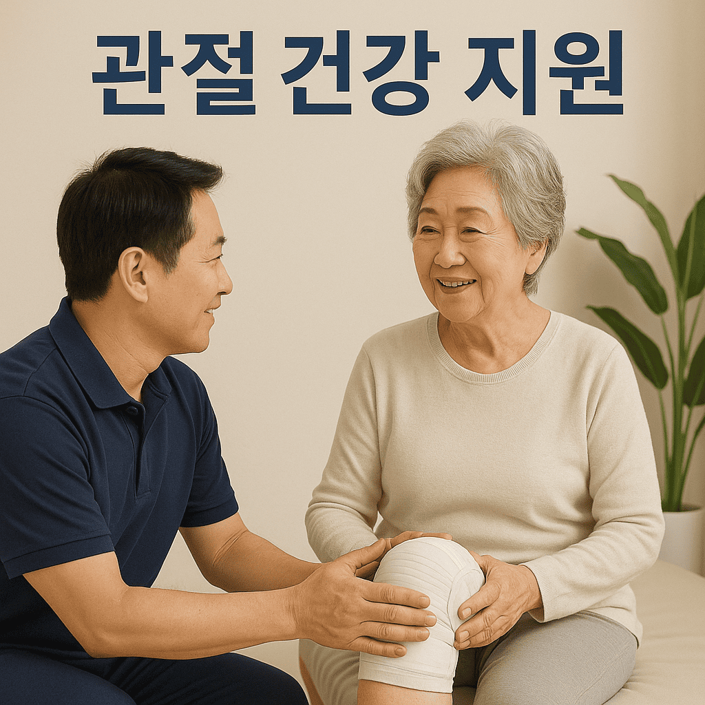 관절 건강 지원 무릎 인공관절 수술 보조금
