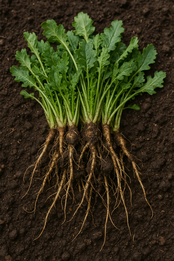 밭에있는 냉이 사진