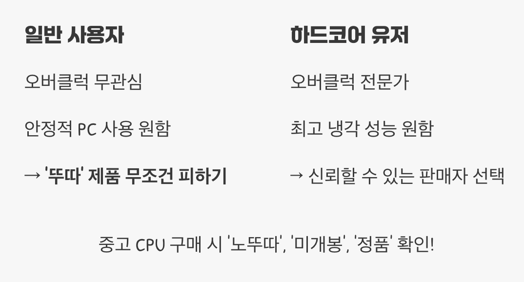 결론: 일반 사용자라면 '무조건' 피하세요