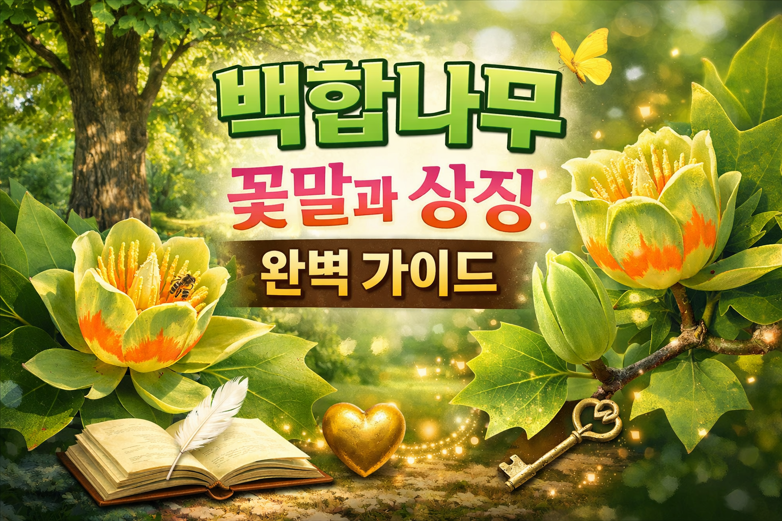백합나무 꽃말