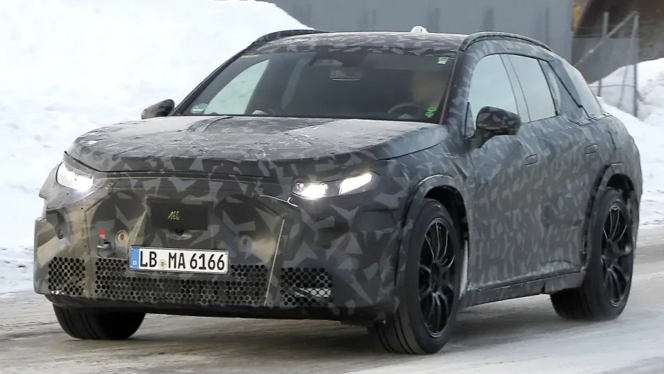 메르세데스-AMG 전기 SUV 테스트카