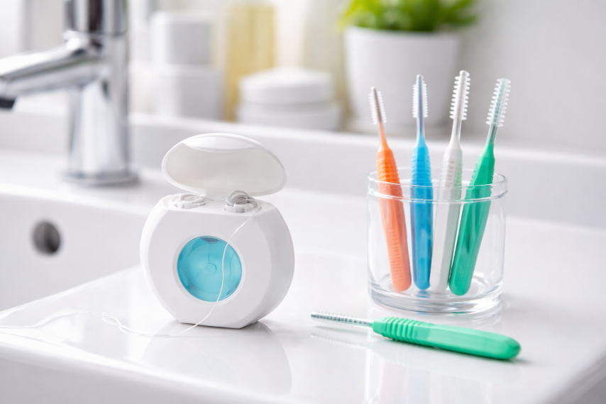 잇몸 간질간질할 때 이렇게 했어요 : 치실과 치간칫솔 병행 사용기