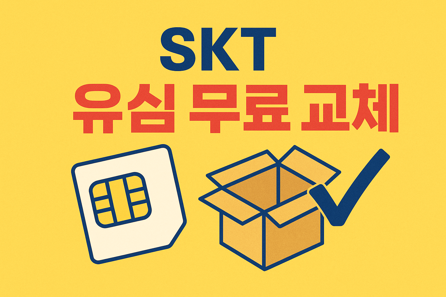 SKT 유심무료 교체
