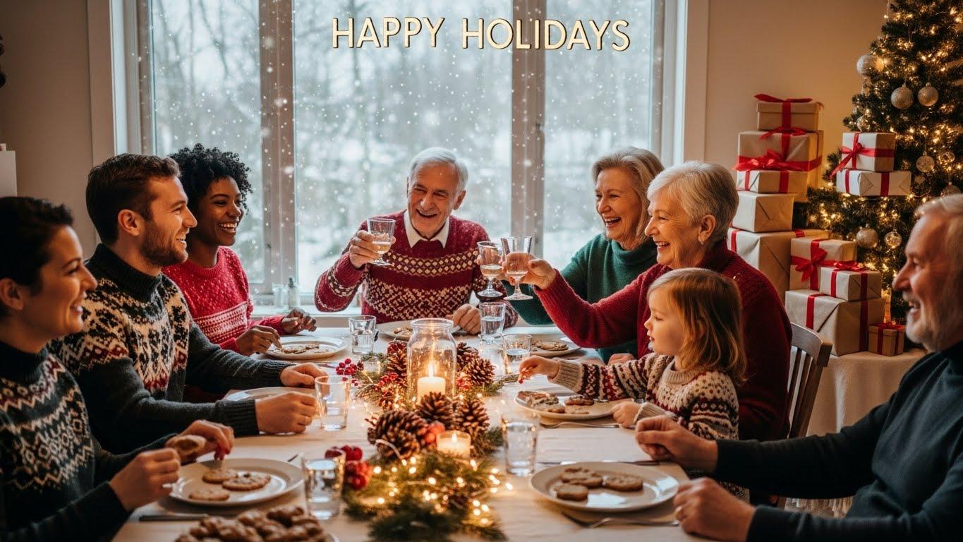 연말 happy holiday 뜻