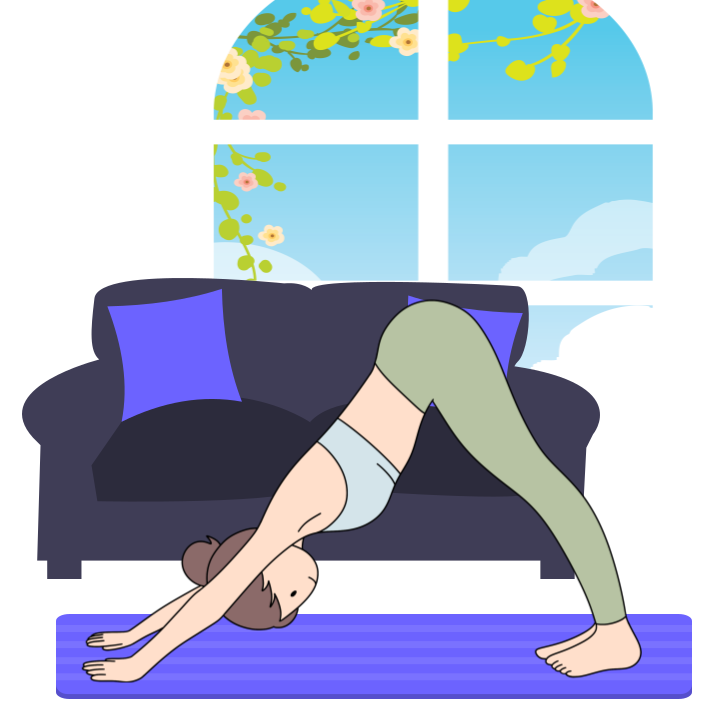 요가와 결합한 명상