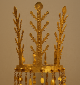 신라 금관의 이미지