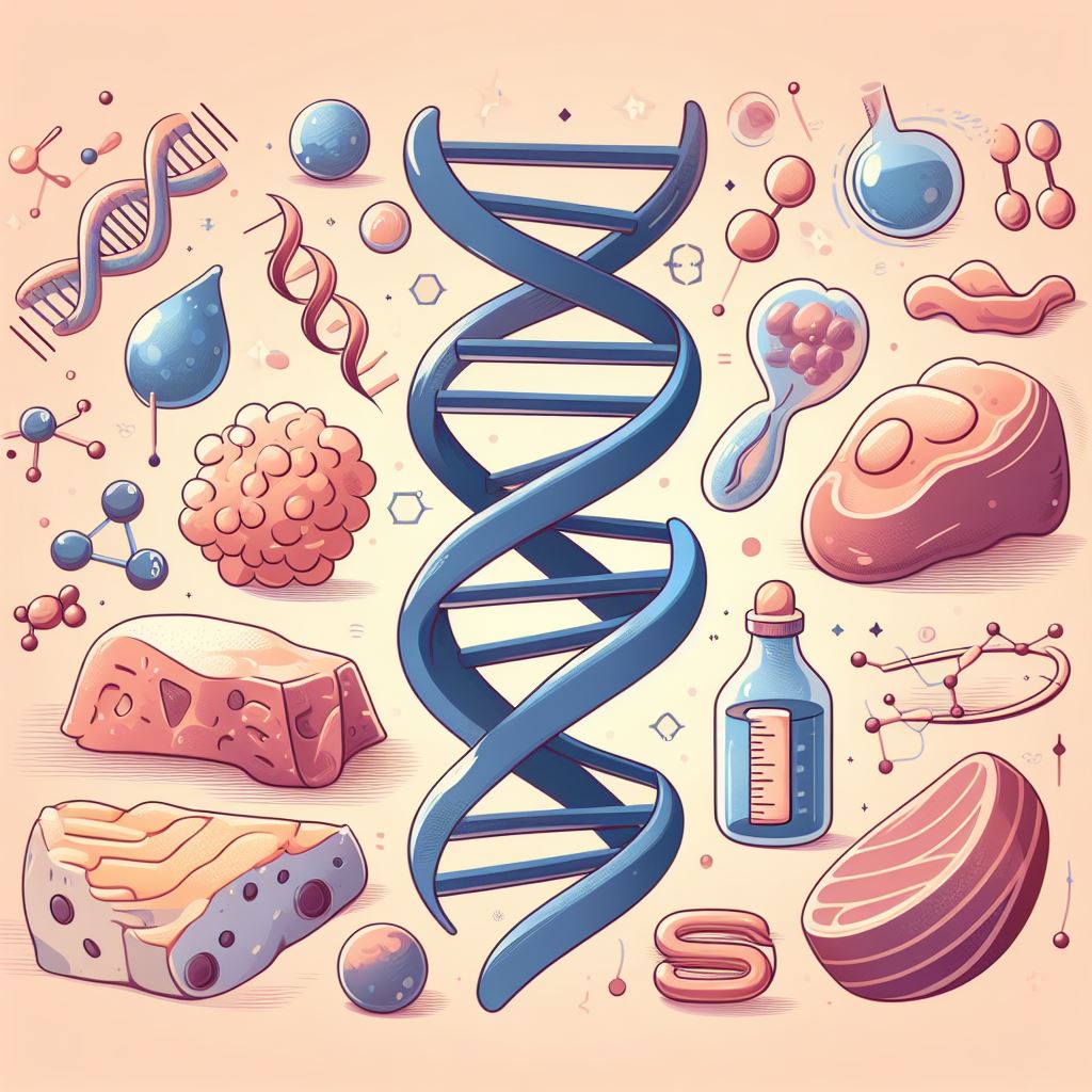 탄수화물, 단백질, 지방, 핵산