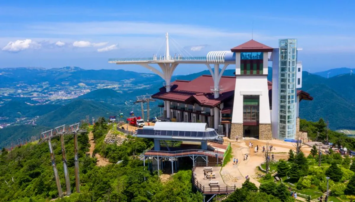 발왕산 스카이워크 사진