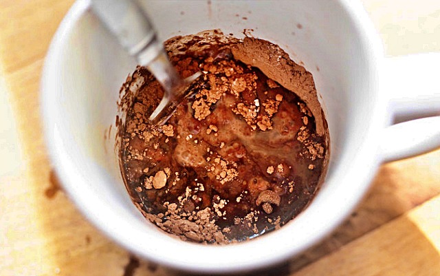 5분완성 노오븐 떠먹는 초콜릿 머그컵 케이크 만들기,팁줌