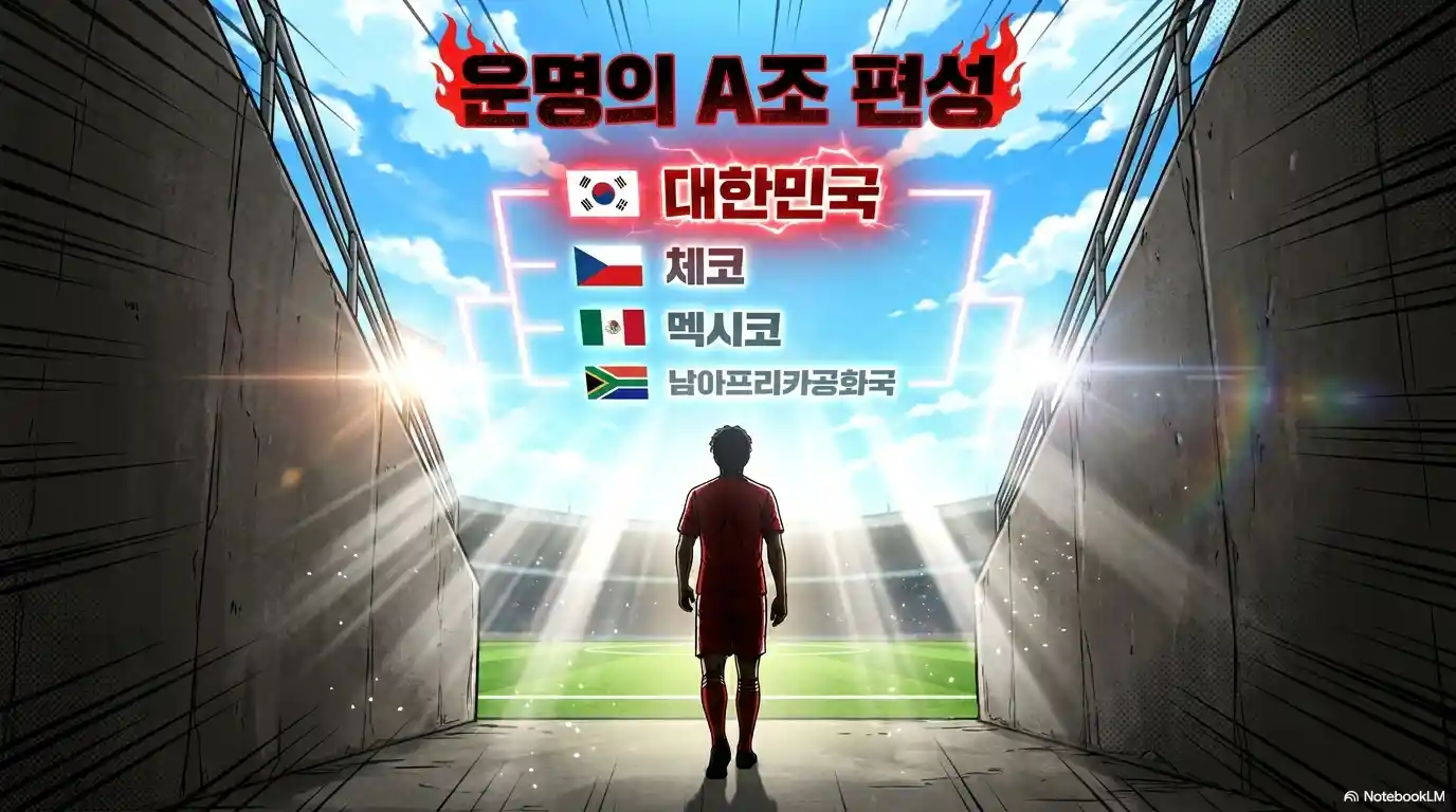 북중미 월드컵 한국 경기 A조 편성
