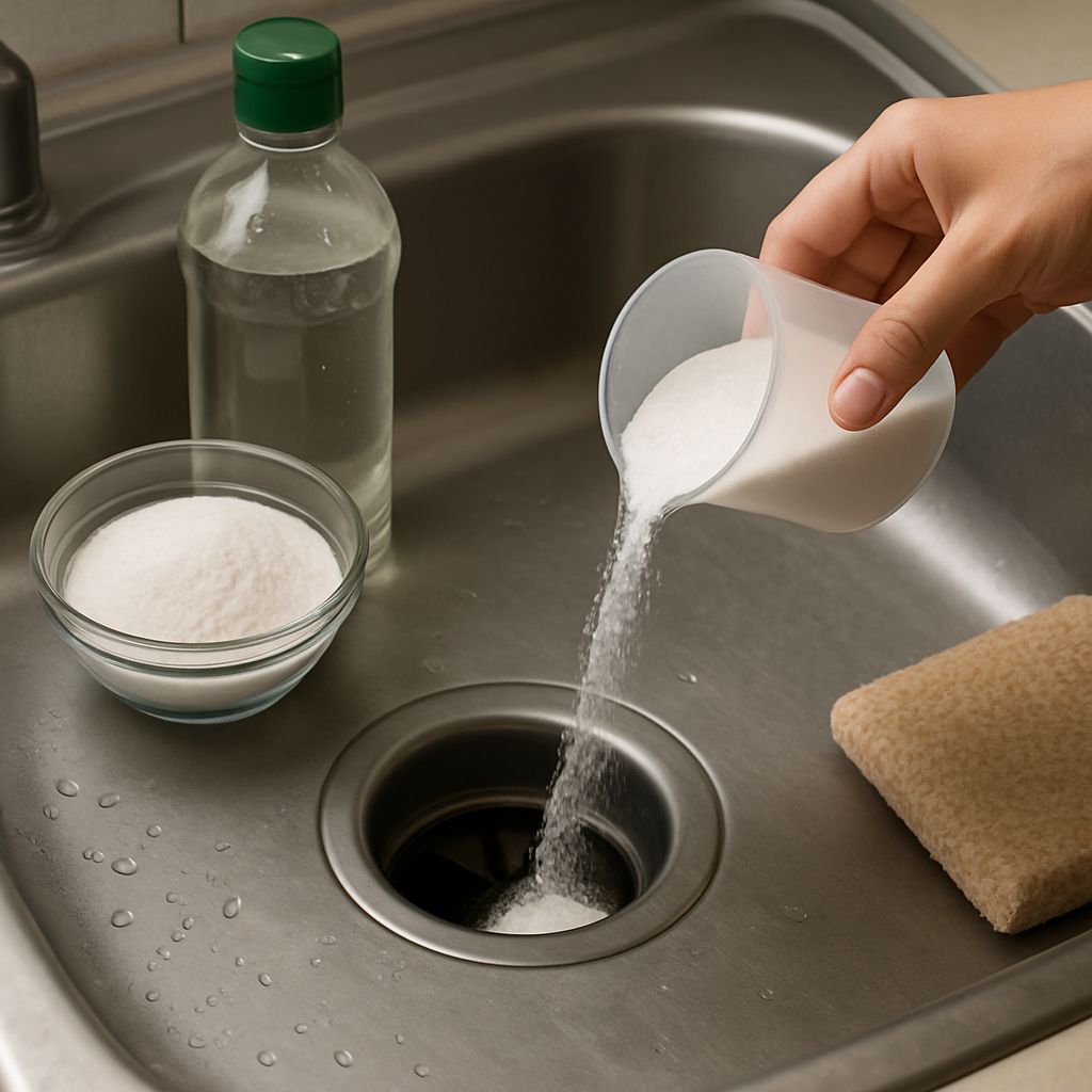 주방 하수구 냄새 해결