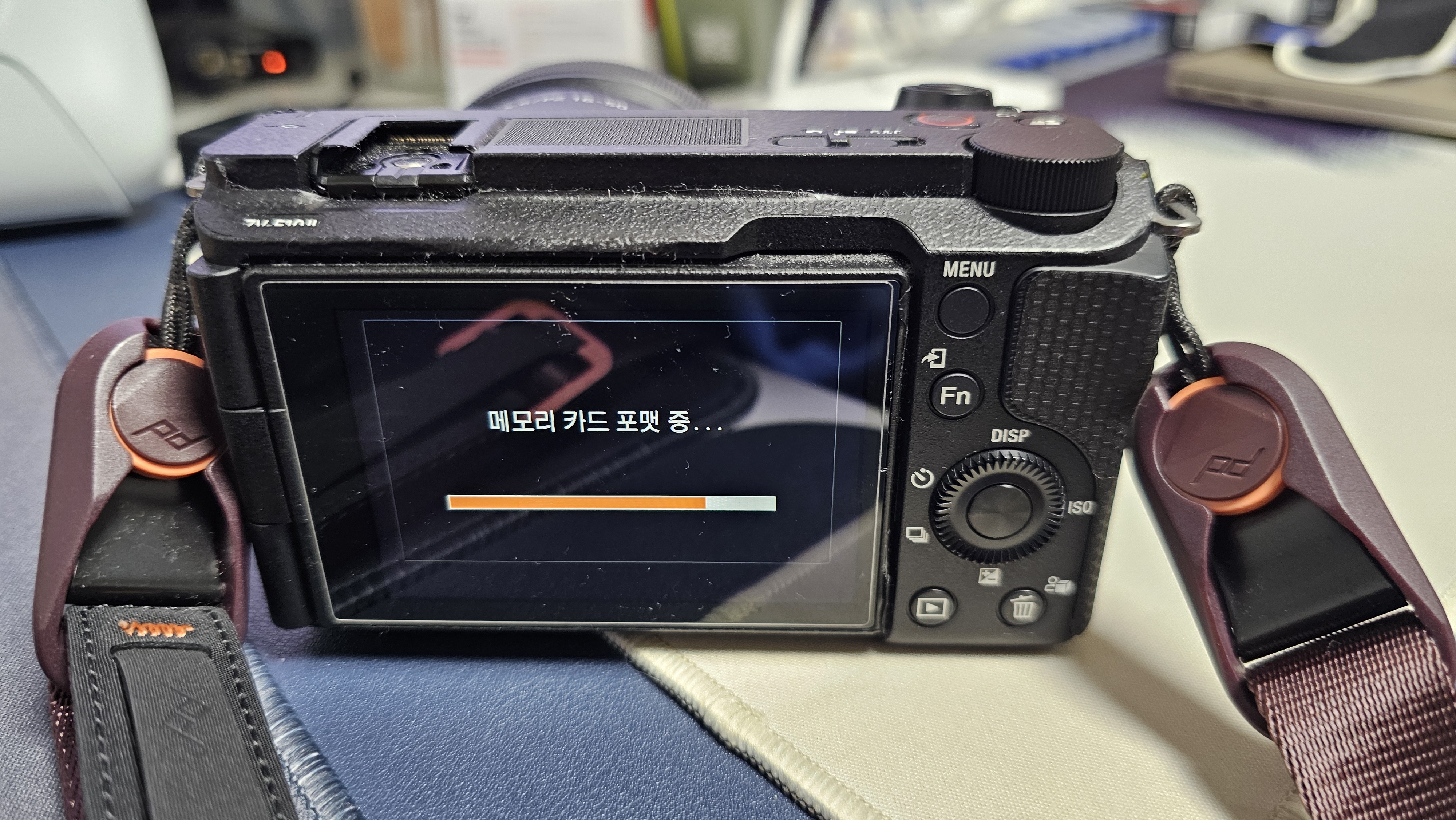 메모리카드 포맷 중