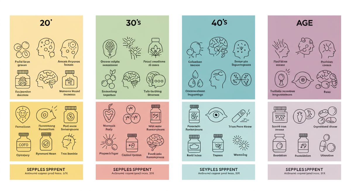 20대부터 60대까지&amp;#44; 연령대별 맞춤 영양제 완벽 가이드