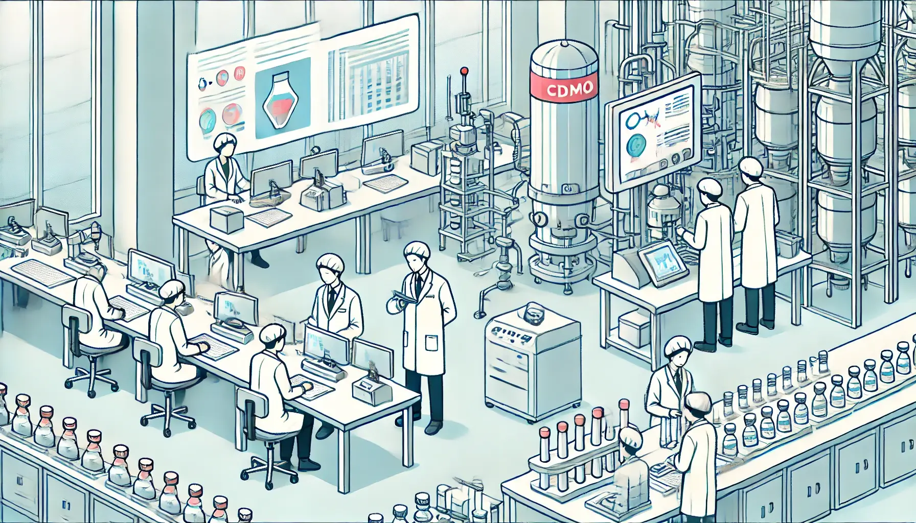 바이오의약품 개발 및 상업화 부문