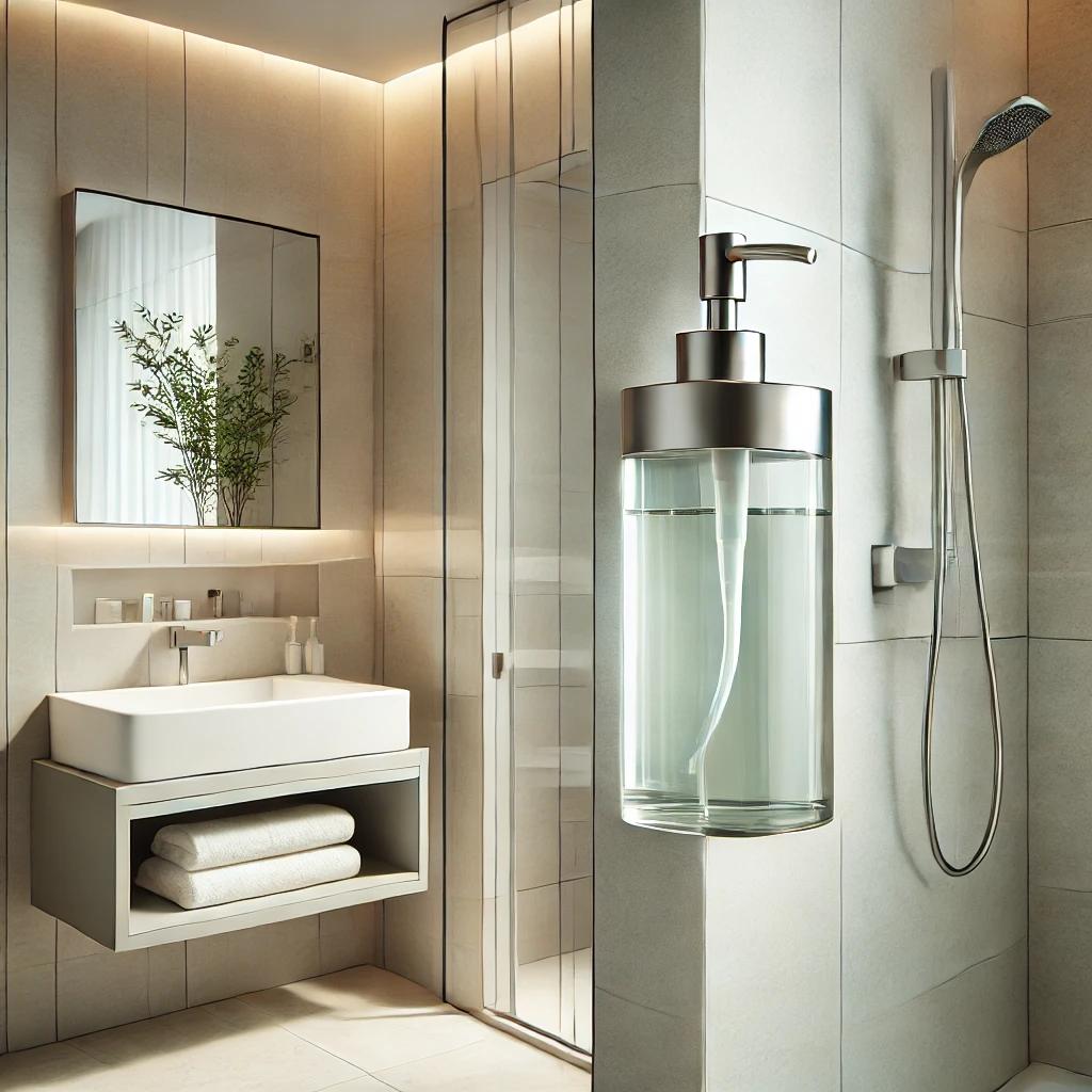 샴푸통 욕실 디스펜스