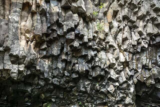 한탄강 지질 사진