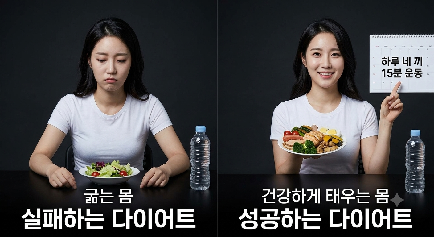 굶지 않고 30kg 뺀 다이어트 비법
