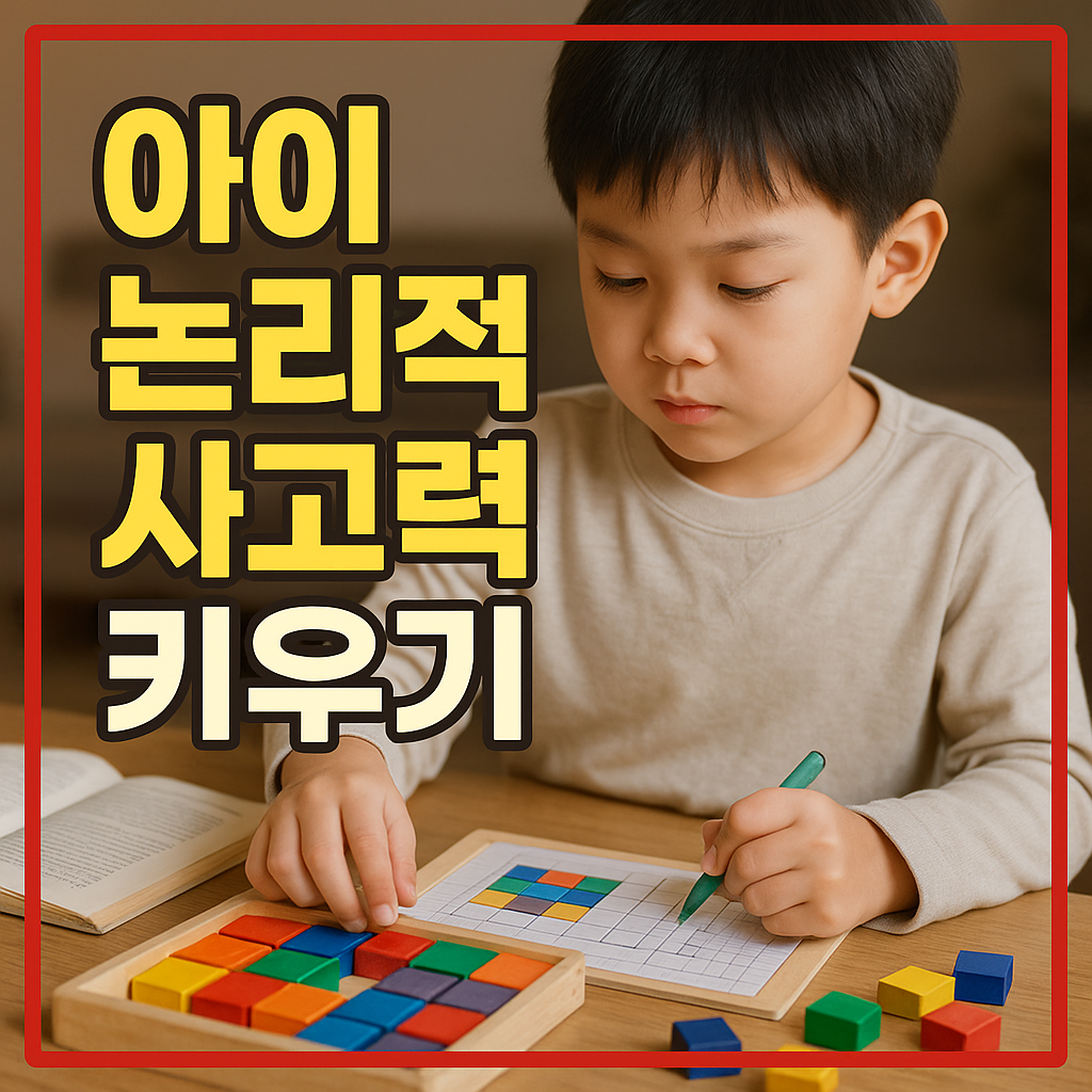 아이 논리적 사고력 키우기