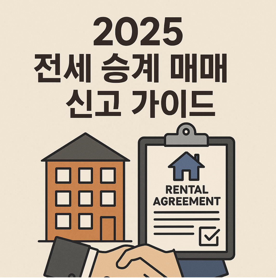 부동산 전세승계 매매 신고 가이드