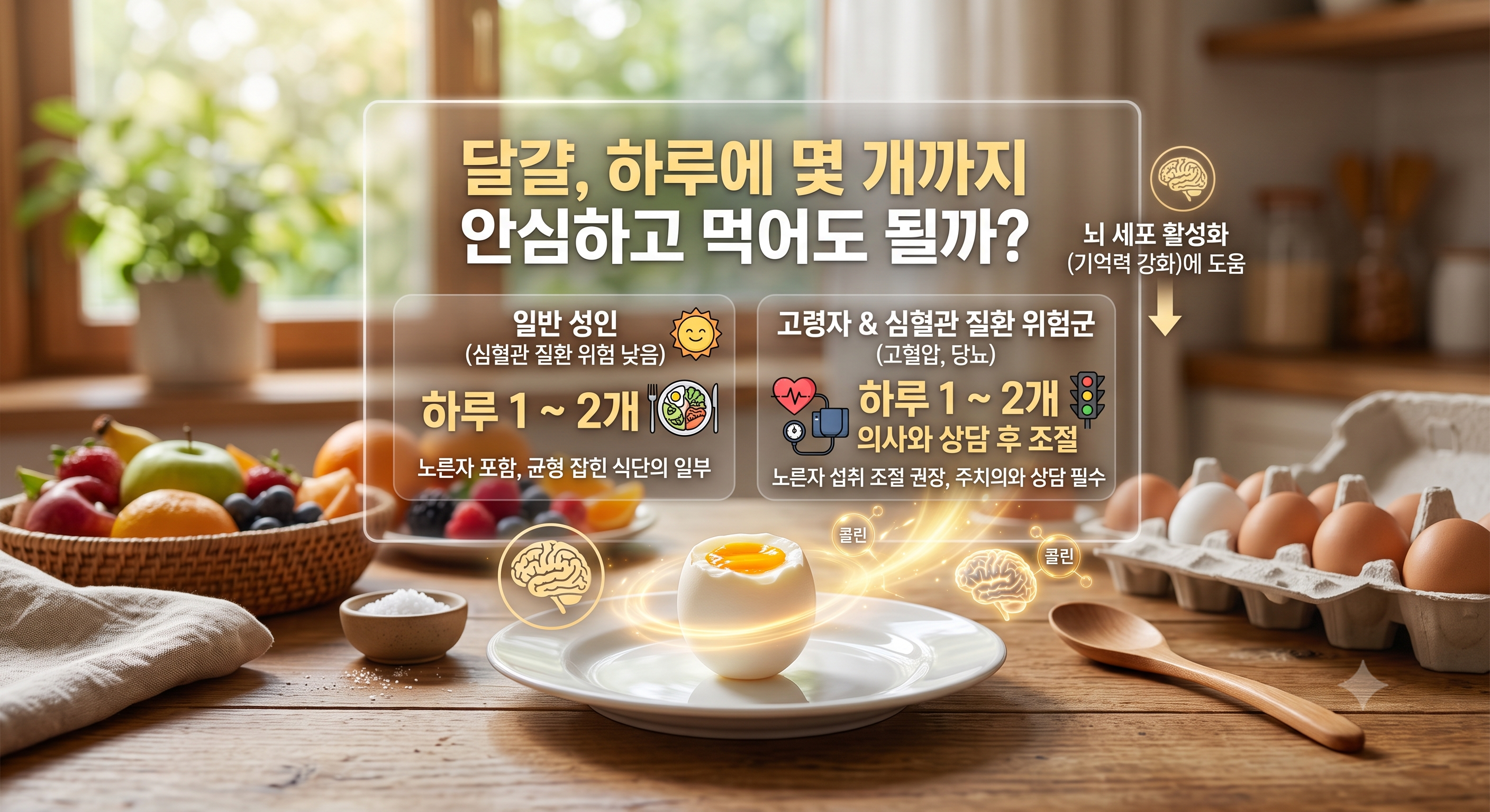 달걀, 하루에 몇 개까지 안심하고 먹어도 될까?