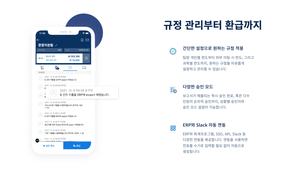 스팬딧, 스타트업, 경비 지출, ERP