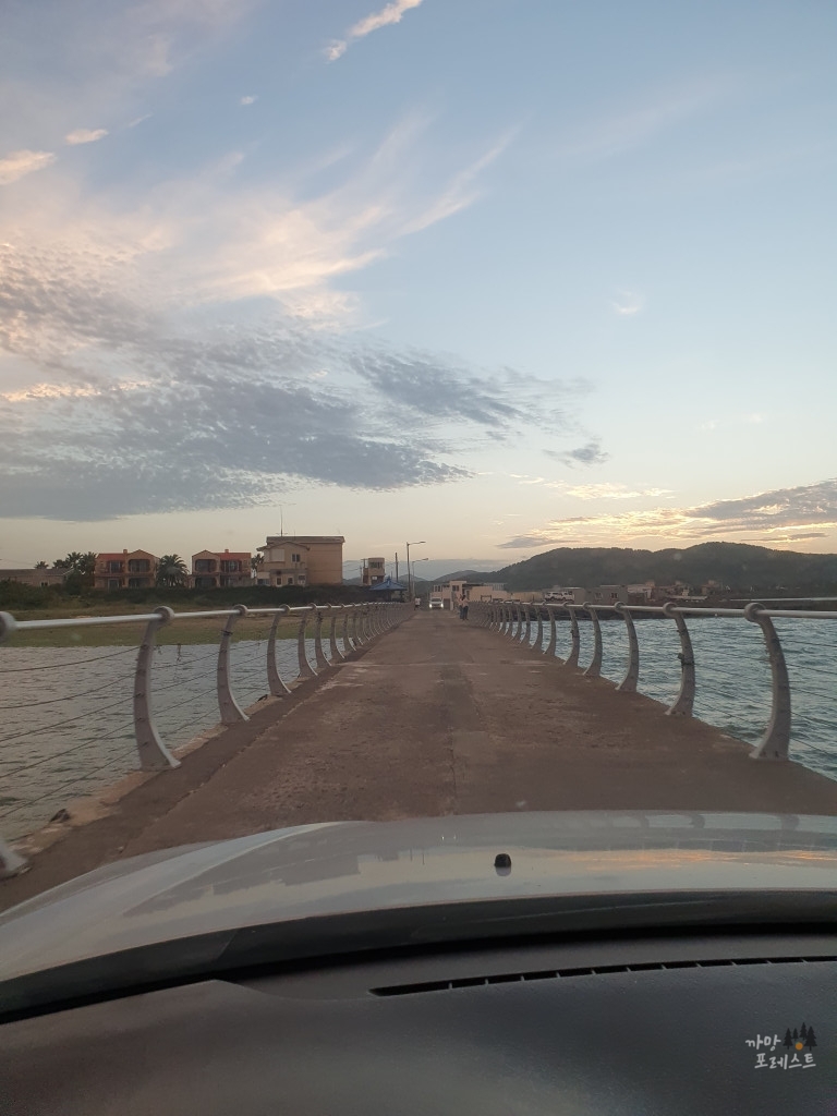 카페더씨 가는 해안도로