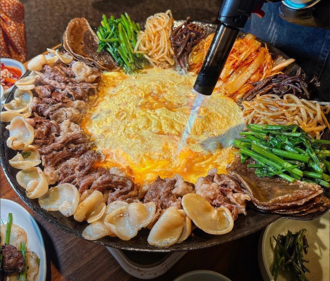 차돌박이구절판