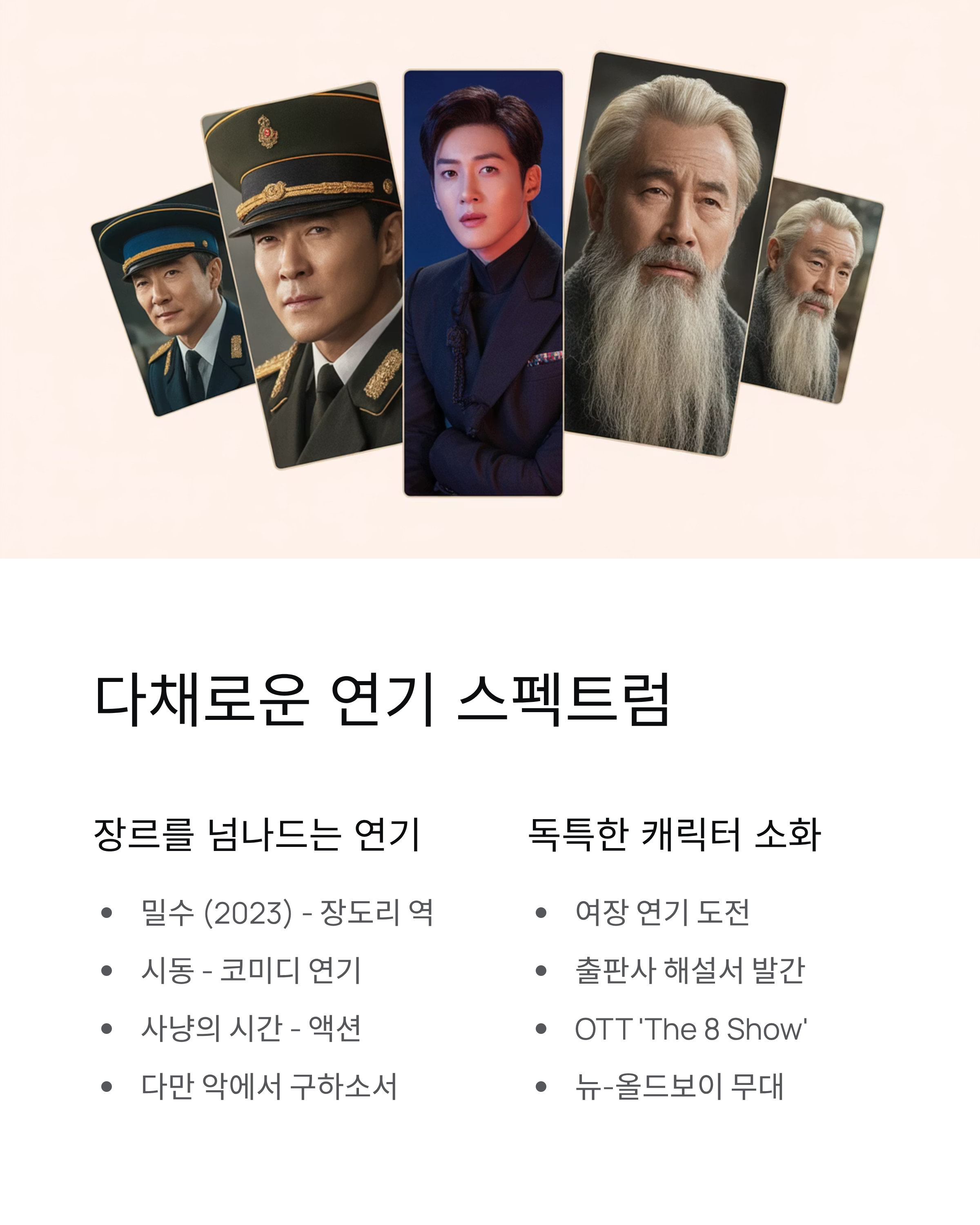 박정민 🎬 화사와 청룡 무대부터 최신 필모그래피,사주까지 총정리!
