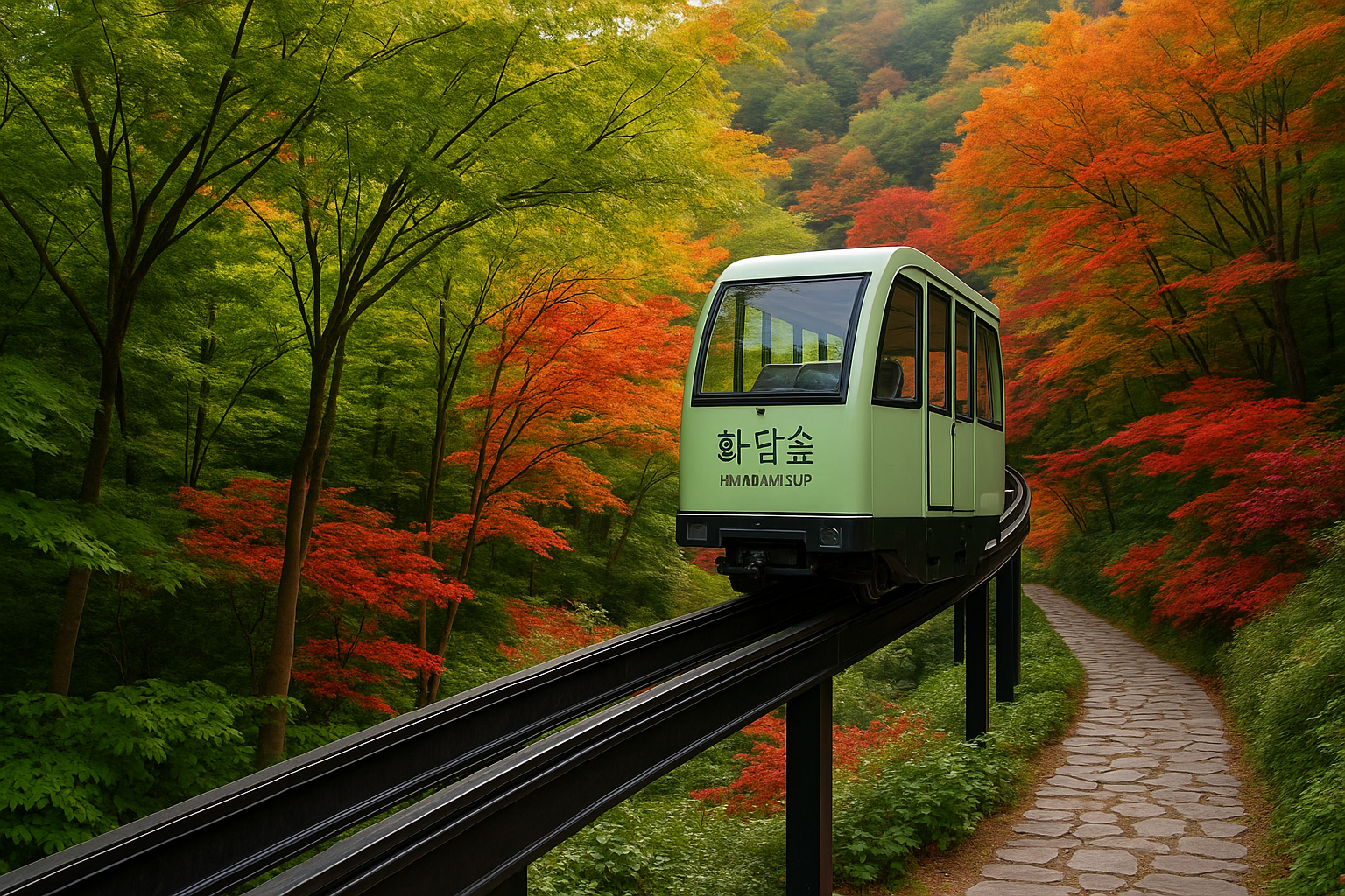 2025 화담숲 모노레일 예약 요금 코스안내