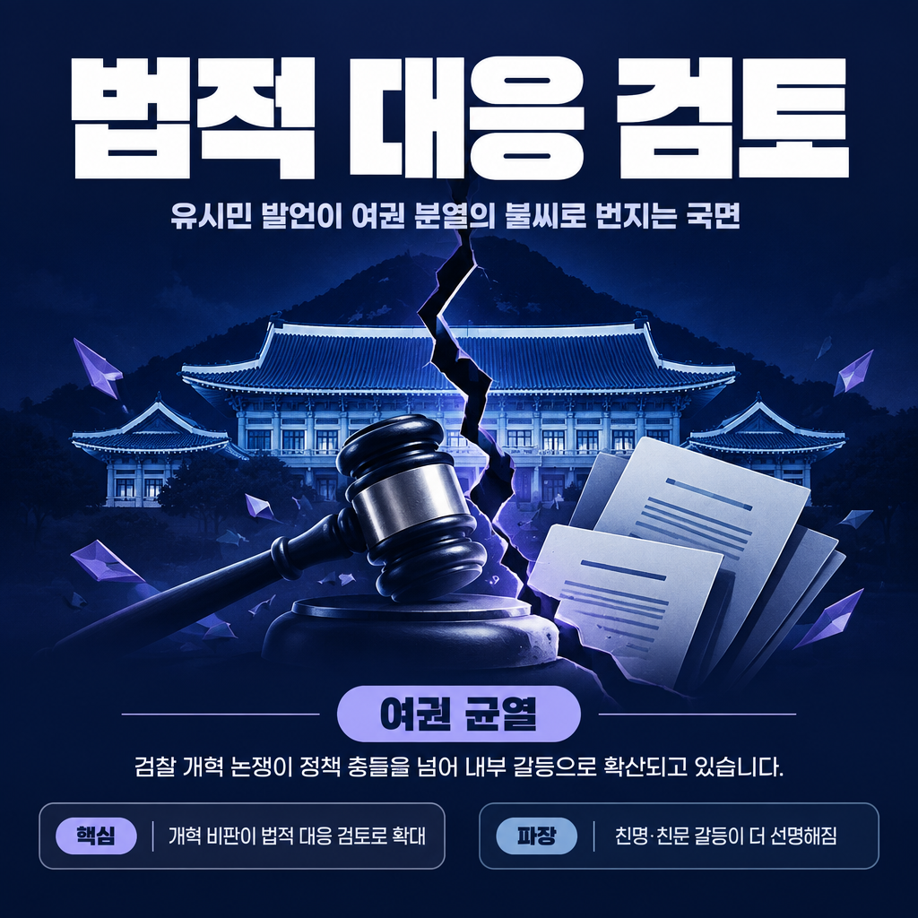 법적 대응 검토