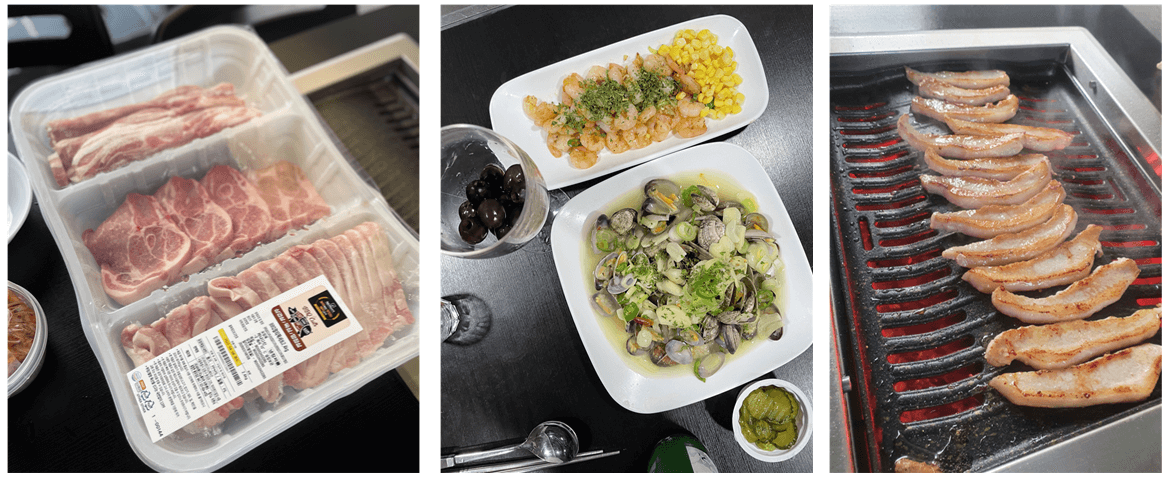 삼겹살-고기-및-음식-사진