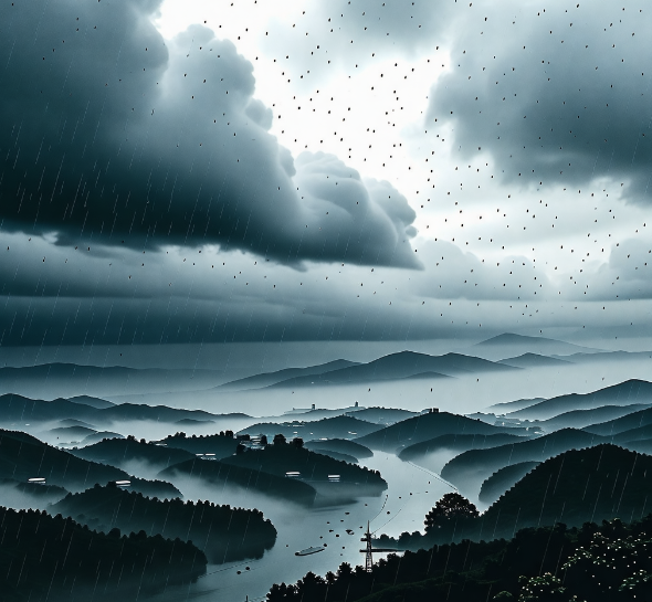 일본 태풍 산산 동영상