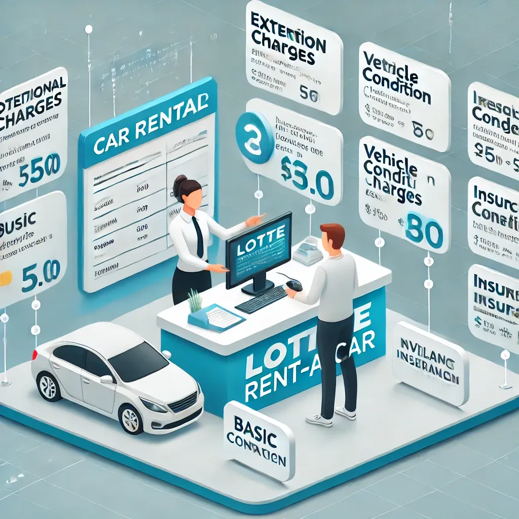 롯데렌터카-추가요금-보험-연장비용-완전면책