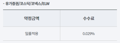 증권사 수수료 비교