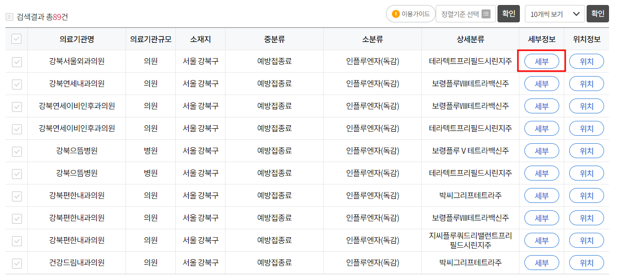 독감가격비교