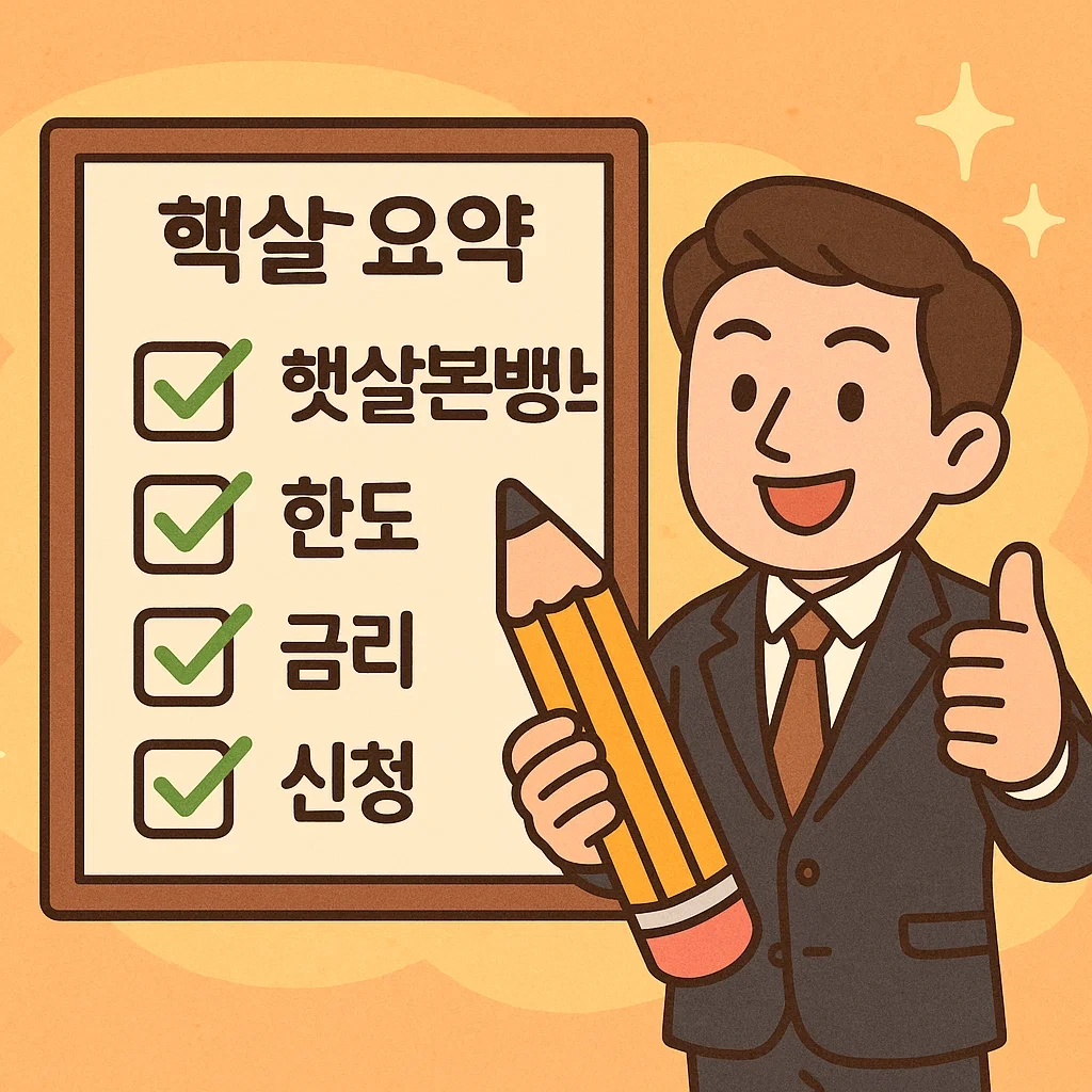 햇살론뱅크 조건 완벽 정리 ❘ 자격 요건부터 한도·금리까지